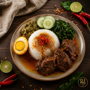 Nasi Padang Rendang