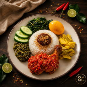 Nasi Padang Ayam Balado