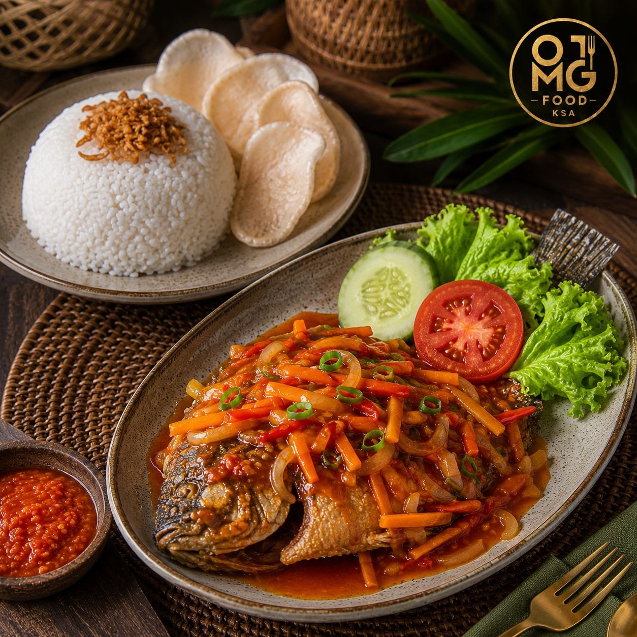 Nasi Ikan Nila